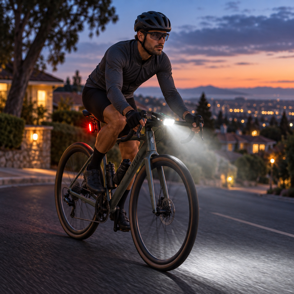 Éclairage Vélo T6 Avant Arrière
