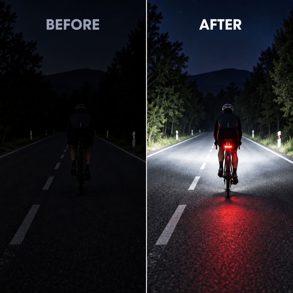 Éclairage Vélo T6 Avant Arrière