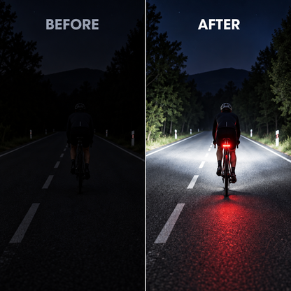 Éclairage Vélo T6 Avant Arrière